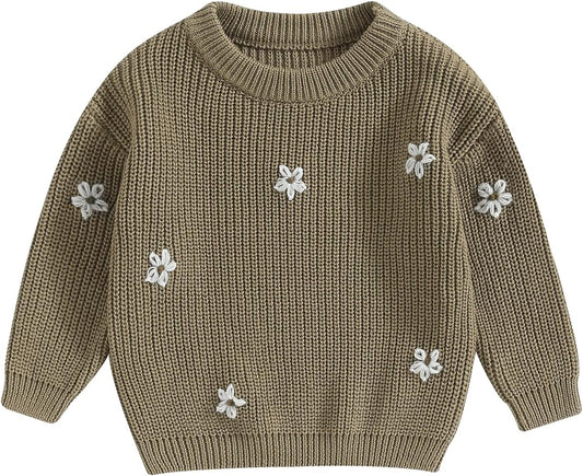 LINA'S KNITTED SWEATER | DAISY