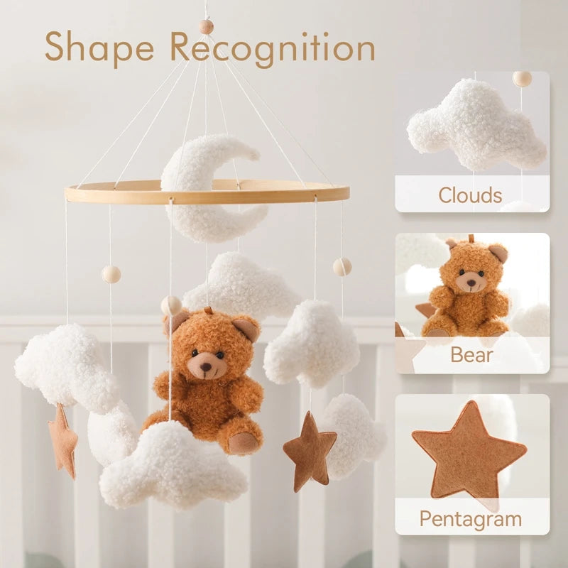 LINA'S BEARY CUTE CRIB MOBILE