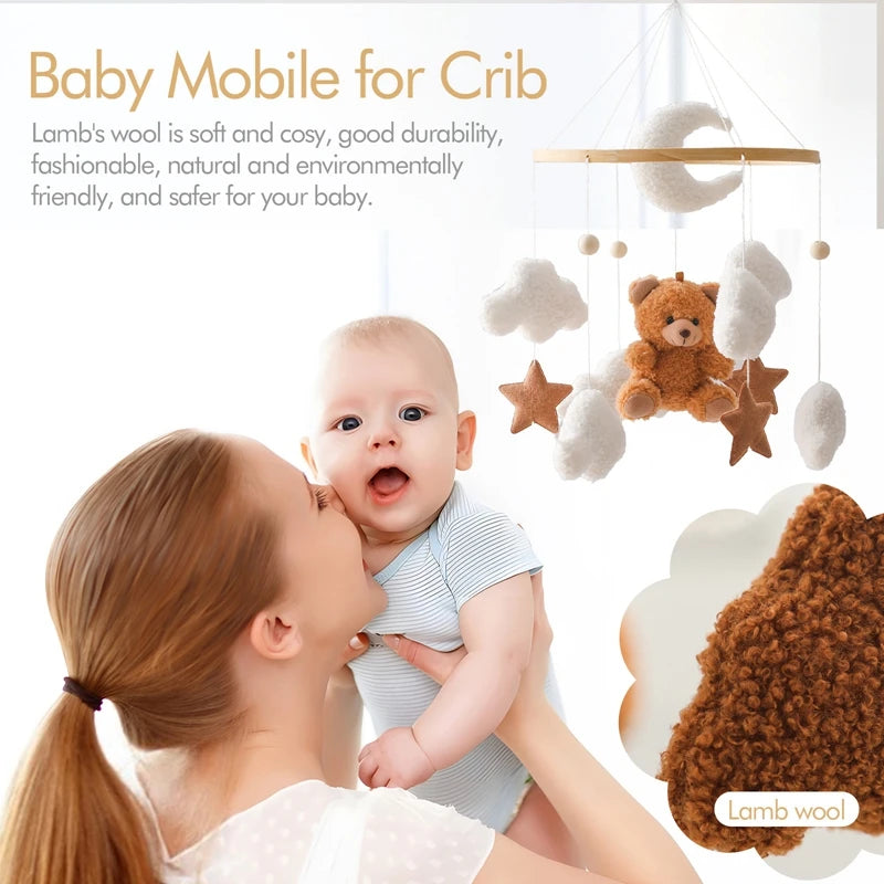 LINA'S BEARY CUTE CRIB MOBILE